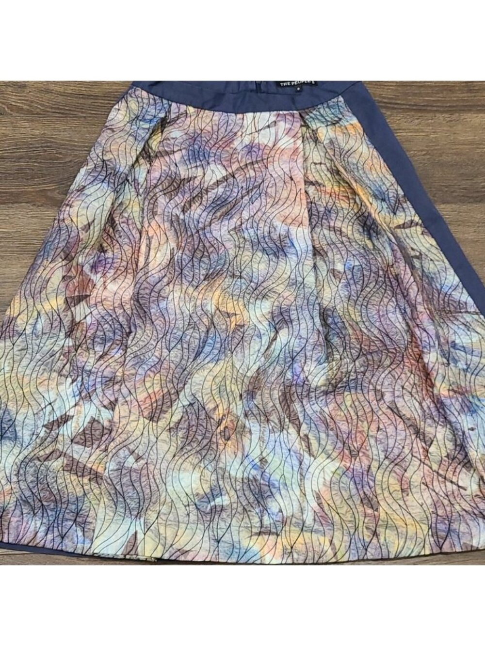 Free people quilted style skirt